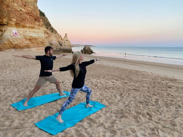 Sunset Yoga at Portimaos Beautiful Beach by El Sol Lifestyle - Good To Know