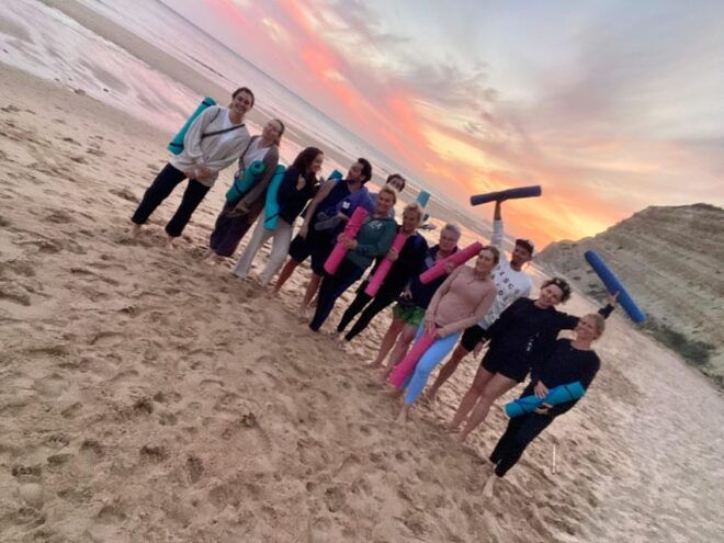 Sunset Yoga at Portimaos Beautiful Beach by El Sol Lifestyle - Meeting Details