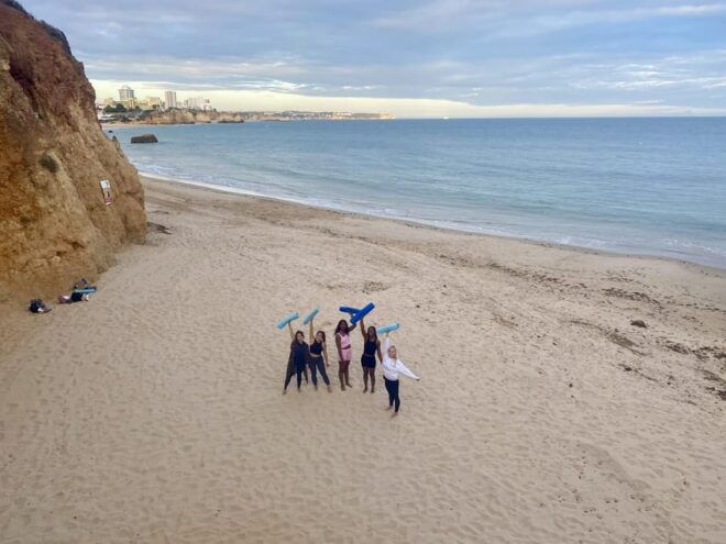 Sunset Yoga at Portimaos Beautiful Beach by El Sol Lifestyle - Pricing and Duration