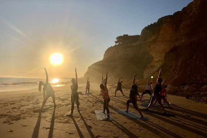 Sunset Yoga at Portimãos Beautiful Beach by El Sol Lifestyle - Open to All Levels, Including Beginners