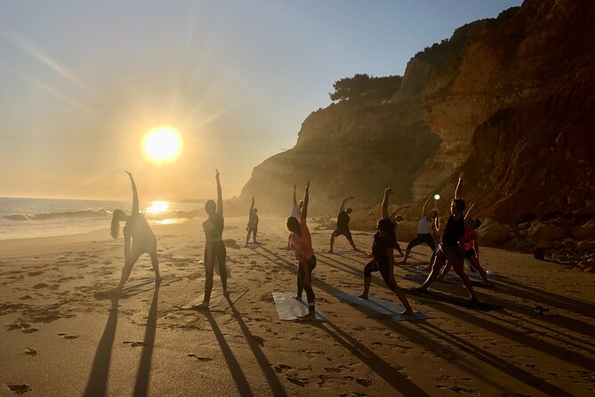 Sunset Yoga at Portimãos Beautiful Beach by El Sol Lifestyle - Experience 15 Minutes of Meditation