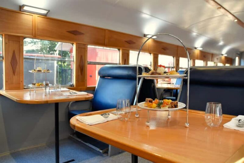 Sunshine Coast:Silver Bullet High Tea at Mary Valley Rattler - Starting Point: Gympie Historic Station