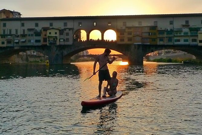 SUP at Ponte Vecchio With a Floating Drink - Florence Paddleboarding - Pricing and Reservation