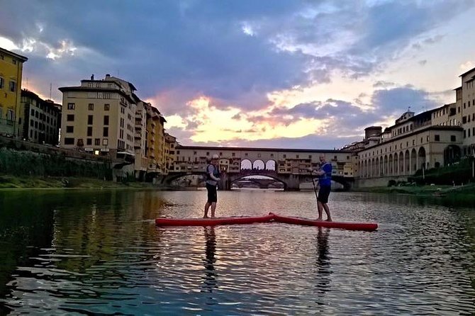 SUP at Ponte Vecchio With a Floating Drink - Florence Paddleboarding - Overview of the Tour