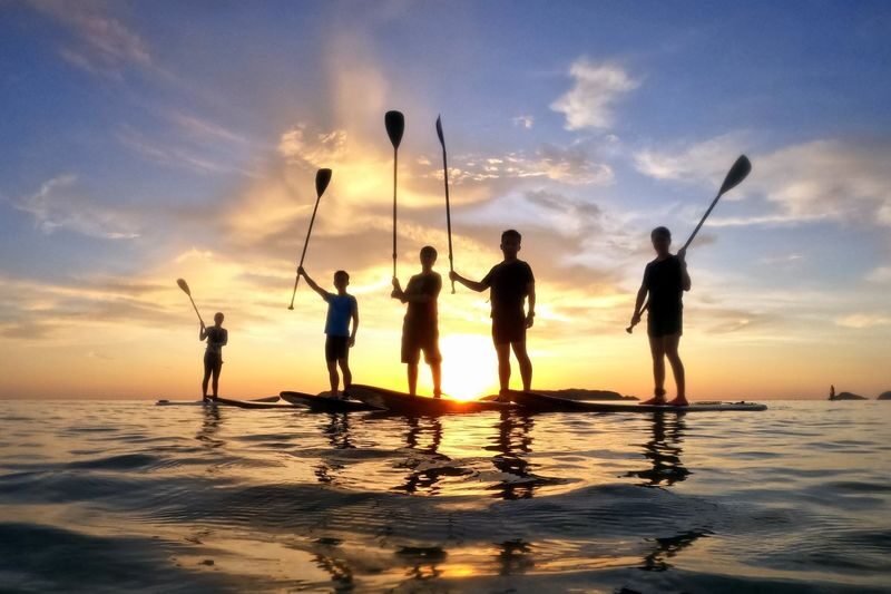 SUP Guided Morning or Sunset Experience in Sabah - The meeting point at Tanjung Aru
