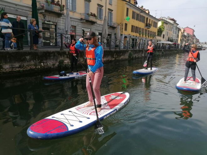 SUP on the Navigli: a NEW Wellness Experience - Equipment and Safety