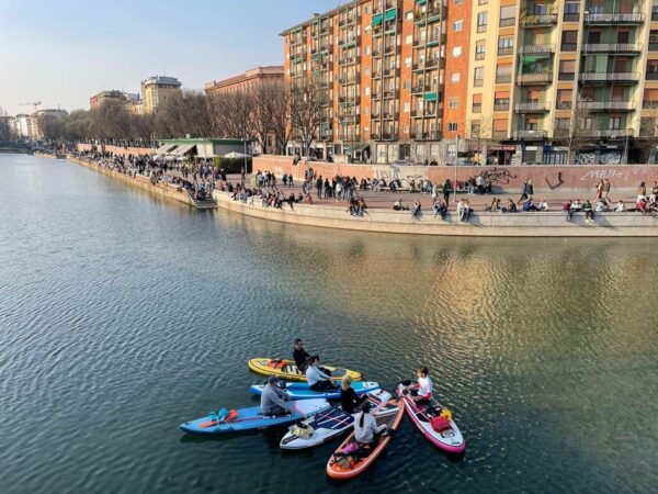 SUP on the Navigli: a NEW Wellness Experience - Exploring the Navigli Canals