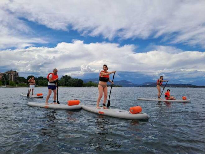 SUP Tour on Lake Maggiore: Wellness & Mindfulness Experience - SUP Lesson and Basics