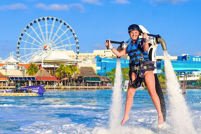 Super adrenaline Jetpack water activity in Cancun! - Is it Worth the Price?