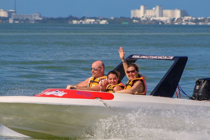 Super Fun Speedboat Adventure Tour in the Cancun Sea With Snorkel - Cancellation Policy Details