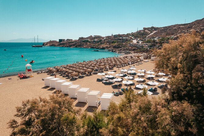 Super Paradise Beach Mykonos Seaside Sunbed (5th Row and Back) - Overview and Booking