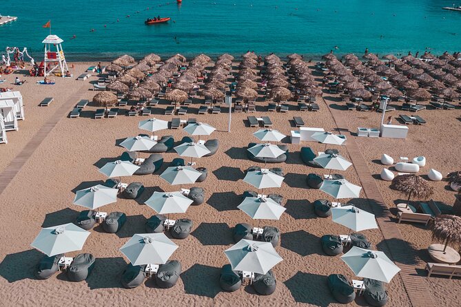 Super Paradise Beach Mykonos Seaside Sunbed (5th Row and Back) - Accessibility and Expectations