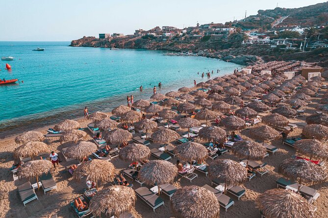 Super Paradise Beach Mykonos Seaside Sunbed (5th Row and Back) - Additional Information