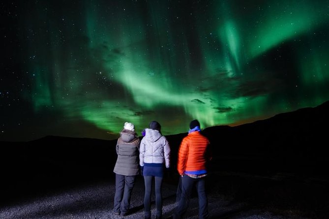 Supersaver: Golden Circle Afternoon Tour and Northern Lights Adventure by Minibus From Reykjavik - Northern Lights Experience