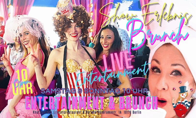 suprise-brunch at adventure restaurant Knutschfleck Berlin - The Live Entertainment