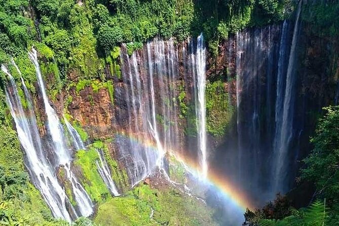 Surabaya-Bromo-Tumpaksewu Waterfall-Ijen-Bali. All Entrance Incl. - Group Size Variation
