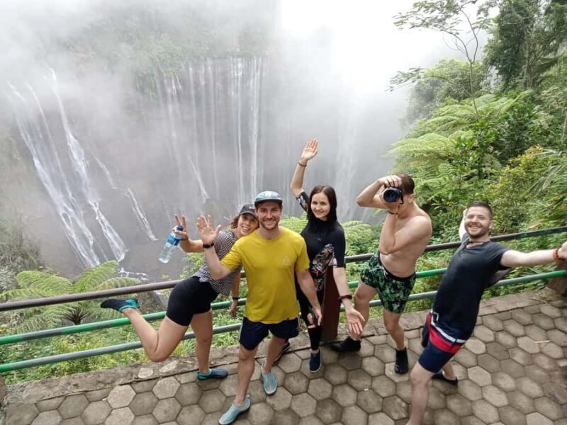 Surabaya or Malang: Tumpak Sewu Waterfall Share Guided Tour - Good To Know