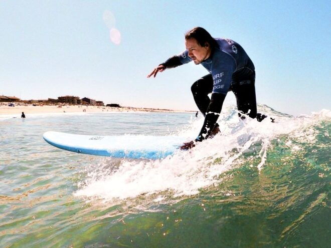 Surf Day at Porto Surf School 3h Surf Lesson With Shuttle - Directions