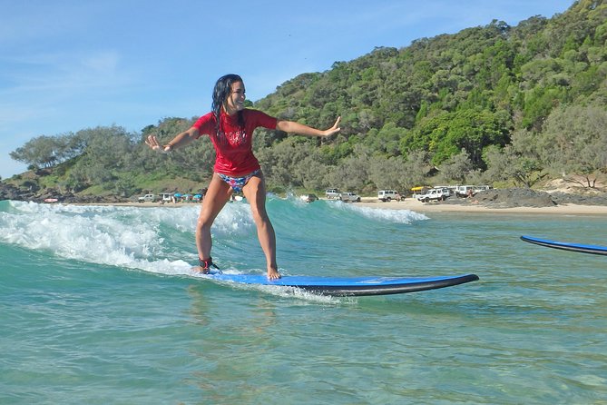 Surf Lesson, Noosa: Australias Longest Wave 4x4 Day Adventure - 4WD Adventure on the Great Beach Drive