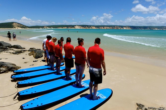 Surf Lesson, Noosa: Australias Longest Wave 4x4 Day Adventure - Cancellation Policy for the Surf Lesson