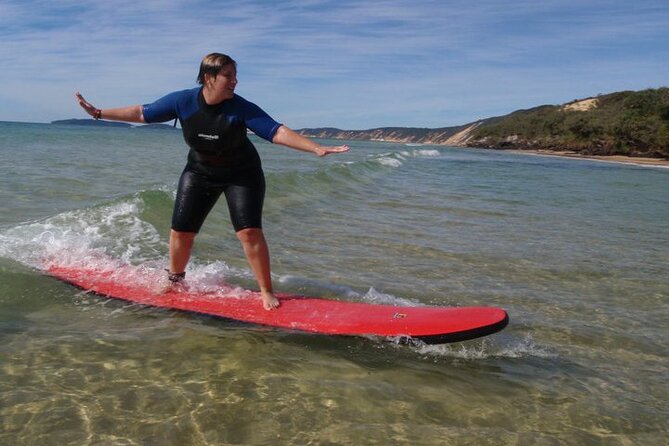 Surf Lesson Rainbow Beach 2 Hour - Meeting and Pickup