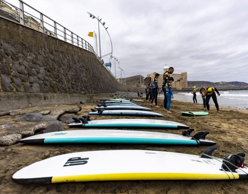Surf Lessons in Las Canteras Beach - Course Details