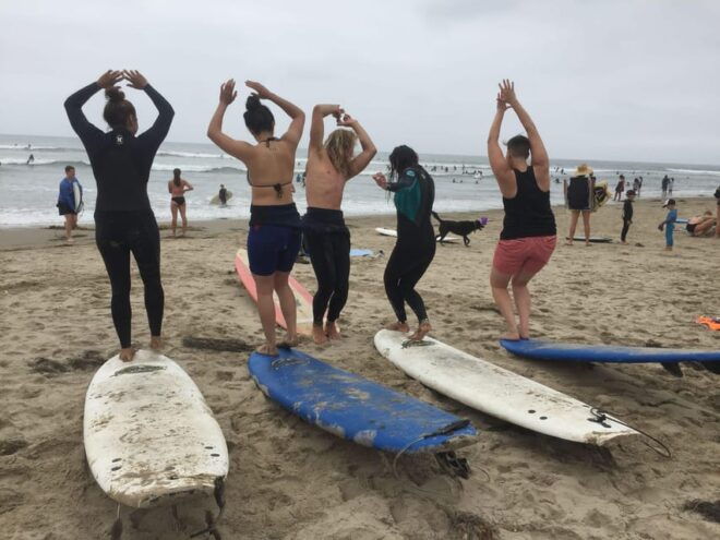 Surf Lessons Santa Barbara or Surf and Yoga Santa Barbara - Included Surf Gear and Equipment