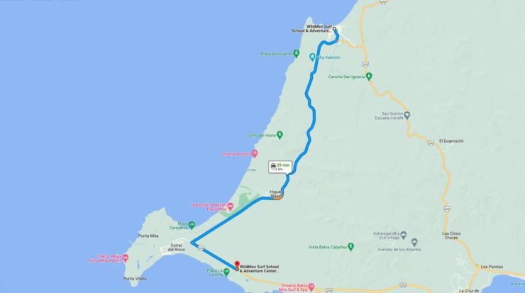Surf Shuttle Roundtrip: Sayulita- La Lancha Beach - Booking and Payment Information