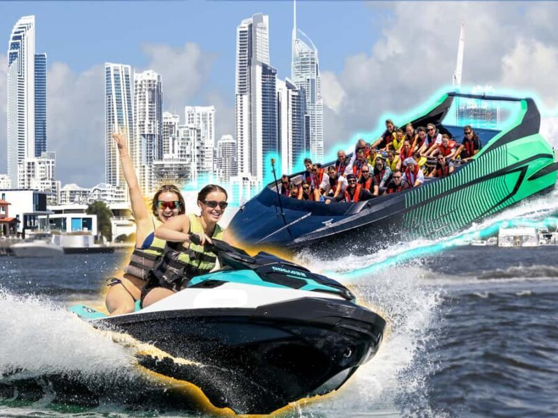 Surfers Paradise: Jet Ski and Jetboat Package - Discovering the Gold Coast from a New Angle