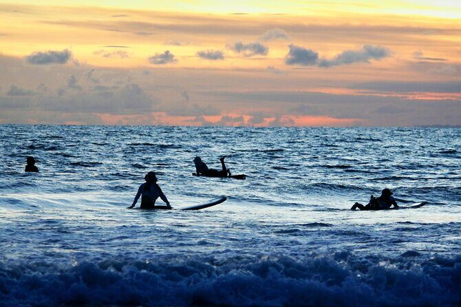 Surfing Lesson with South Bali Tour - Seafood Dinner at Jimbaran Bay