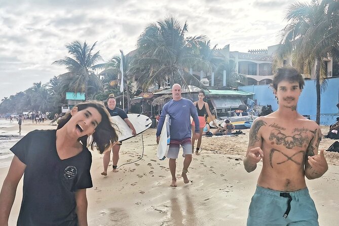 Surfing Lessons - Learn to Surf in Playa Del Carmen - Directions and Location Details