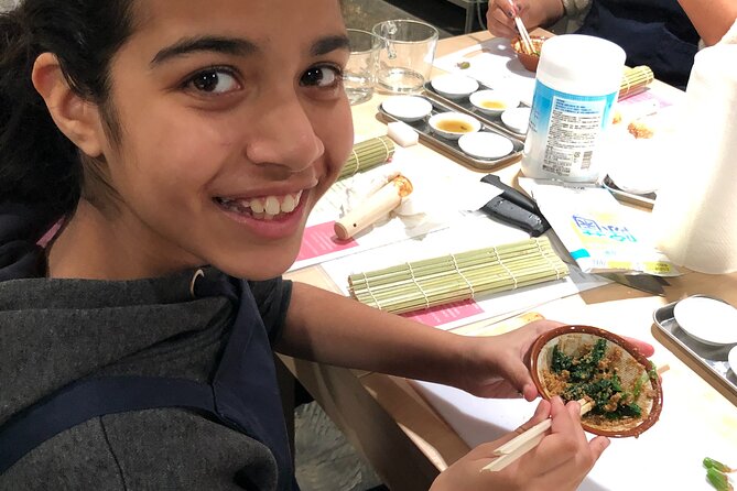 Sushi Making and Sake Tasting Experience - Booking Information