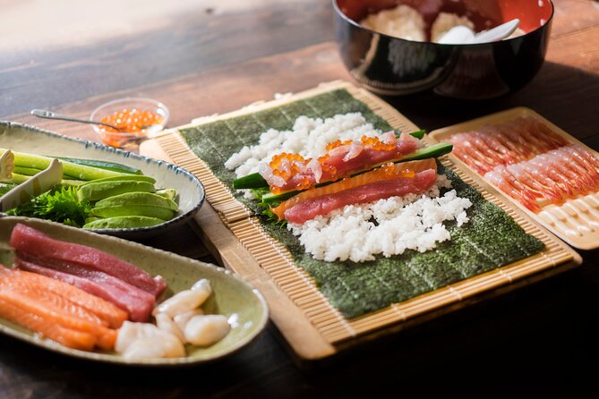 Sushi Roll and Side Dish Cooking Experience in Tokyo - Side Dish Selection