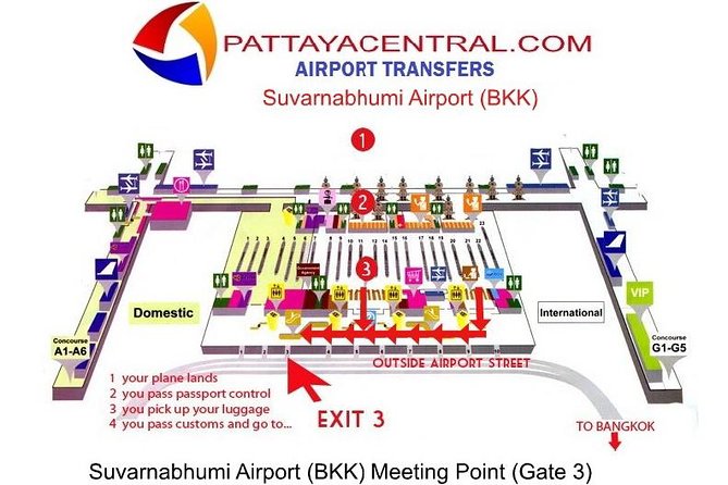 Suvarnabhumi to Pattaya 24 Hour Private Airport Transfer Service - Service Overview