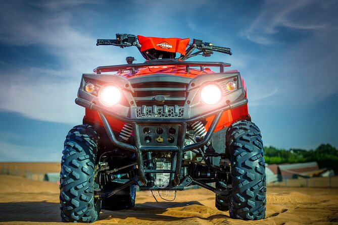 Suzuki 400CC 2seater QUAD BIKE Self Drive to Open Desert - Meeting and Pickup Information