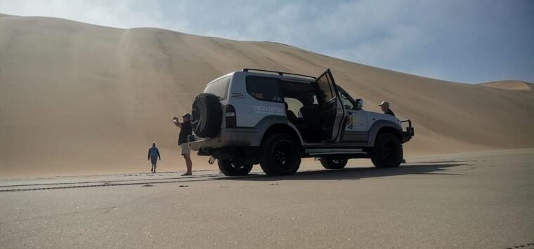 swakopmund city tour dune 7 pink lake pink flamingos - Authentic Experiences and Tips