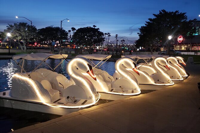 Swan Boat Rental at Rainbow Lagoon in Long Beach - Good To Know