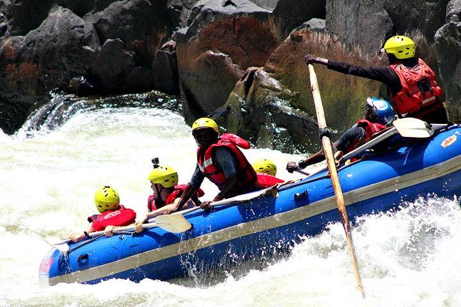 Swim Below the Victoria Falls Sprays Plus Zambezi Rafting - Pickup and Timing Details
