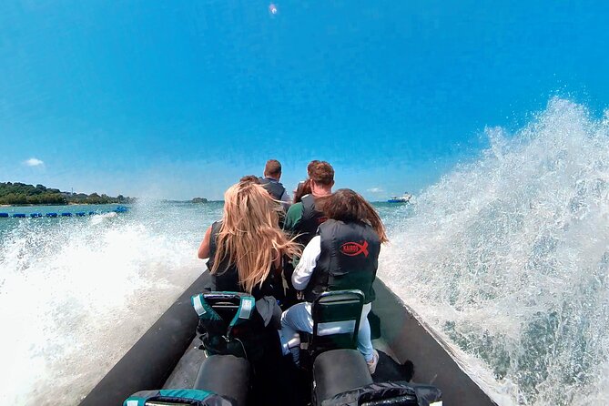 Swim N Chill on a Military Style Speedboat - Key Features and Amenities on the Speedboat