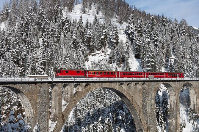 Swiss Alps Bernina Express Rail Tour From Milan With Hotel Pick up - Common Questions