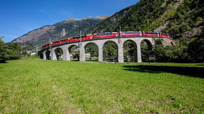 Swiss Alps Bernina Red Train and St. Moritz Full Day Tour from Milan - What the return journey feels like