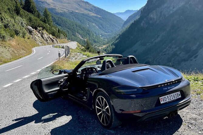 Swiss Alps Drive & Stelvio Pass [Italy] Porsche Car Tour [GPS Guided] - Tour Itinerary