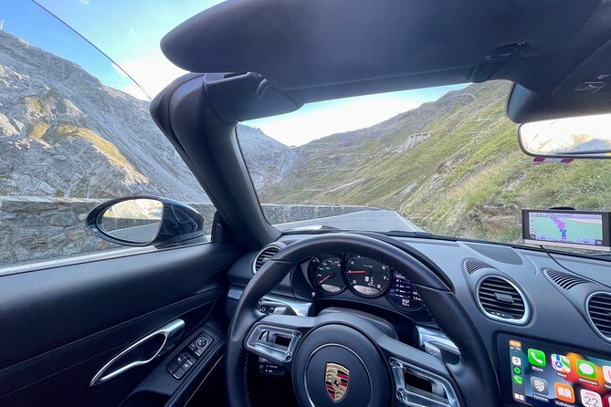 Swiss Alps Drive & Stelvio Pass [Italy] Porsche Car Tour [GPS Guided] - How to Book and Contact Information