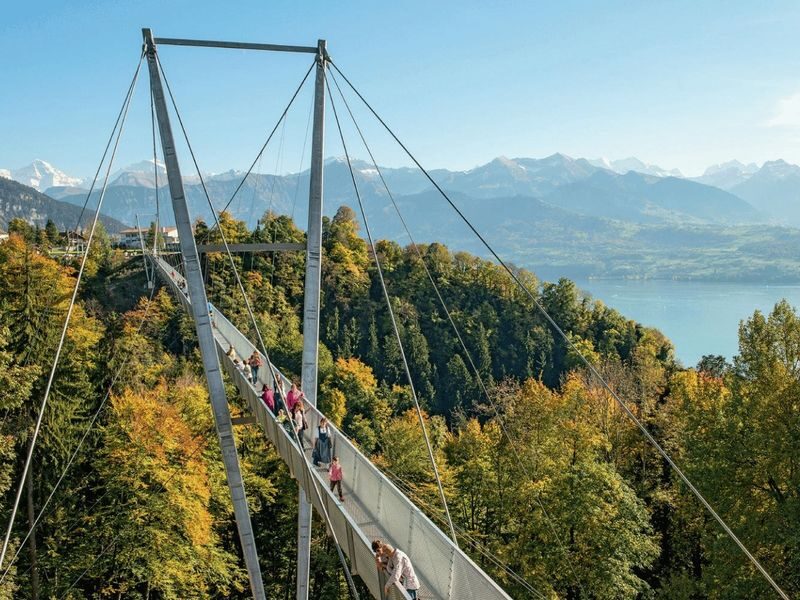 Switzerland: "Crash Landing on You" K-Drama Filming Locations Tour - Lake Lungern: a quiet start with mountain views