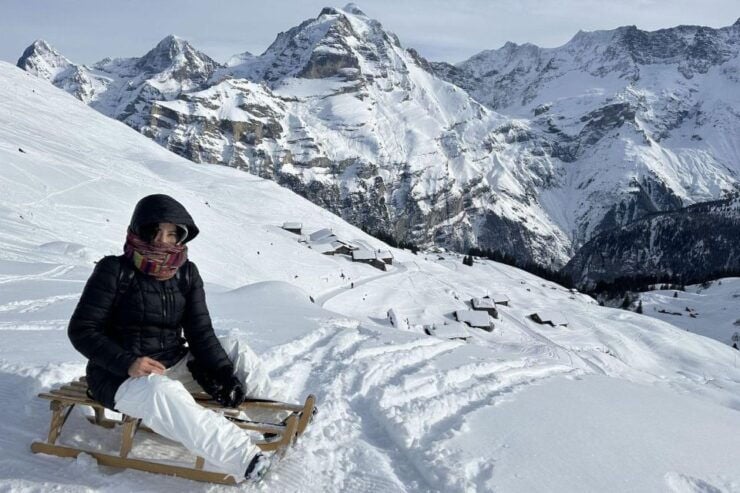 Switzerland: Private Sledging Day Tour - Highlights
