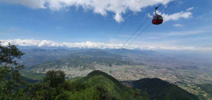 Swyambhunath With Chandagiri Cable Car Tour - Swayambhunath Temple Exploration