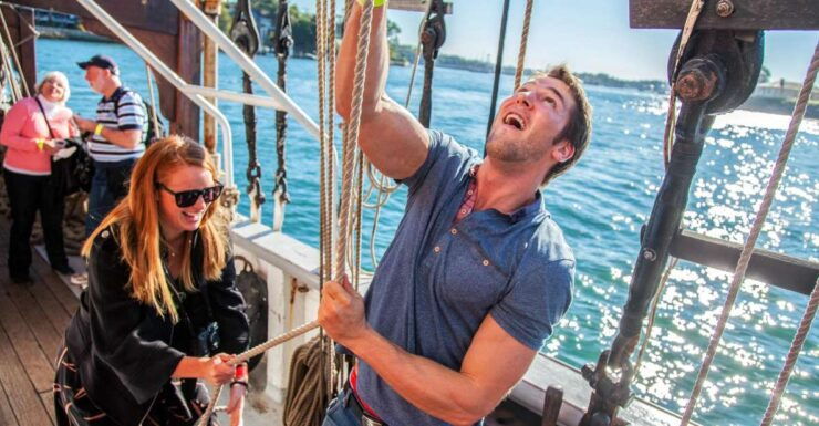 Sydney Harbour: Tall Ship Lunch Cruise - Cruise Experience