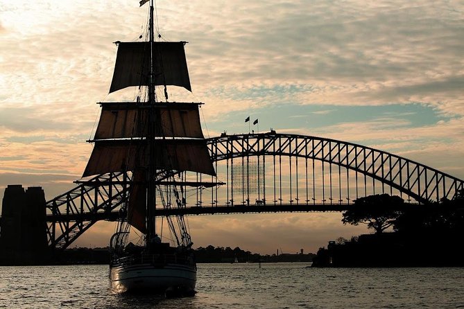 Sydney Harbour Tall Ship Twilight Dinner Cruise - Commentary on Australias Maritime History