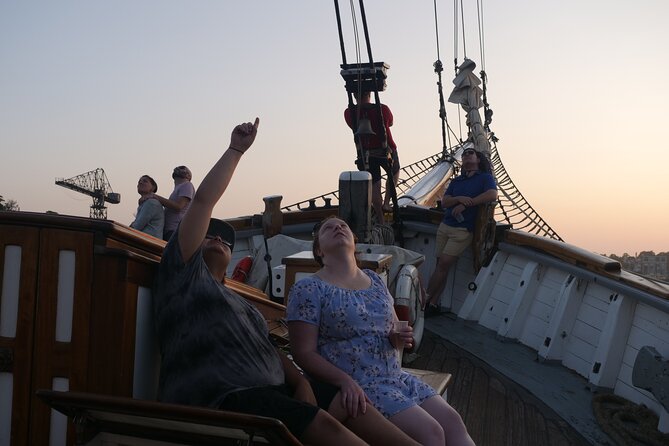 Sydney Harbour Tall Ship Wine & Canapes Evening Cruise - What to Expect