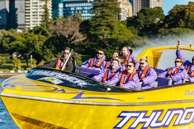 Sydney Harbour: Thunder Thrill Ride - Experience Highlights